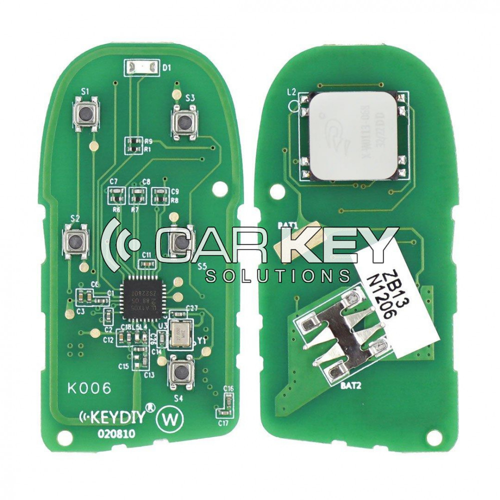 Keydiy KD Universal Smart Key PCB 5 Tasten Maserati Typ ZB13