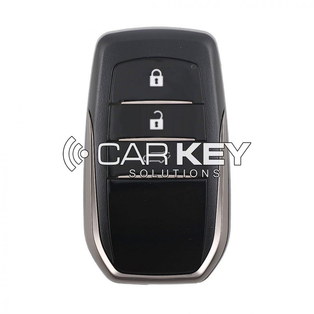 Keydiy KD Universal Smart Remote Key 3 Tasten Toyota Typ ZB35-3 (ohne Logo-Rille)
