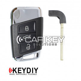 Keydiy KD Universal Smart Remote Key 3 Tasten VW Typ ZB17