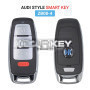 Keydiy KD Universal Smart Remote Key 3+1 Tasten Audi Typ ZB08-4