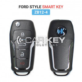 KeyDiy KD Universal Smart Remote Key 3+1 Tasten Ford Typ ZB12-4