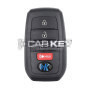 Keydiy KD Universal Smart Remote Key 3+1 Tasten Toyota Typ ZB35-4