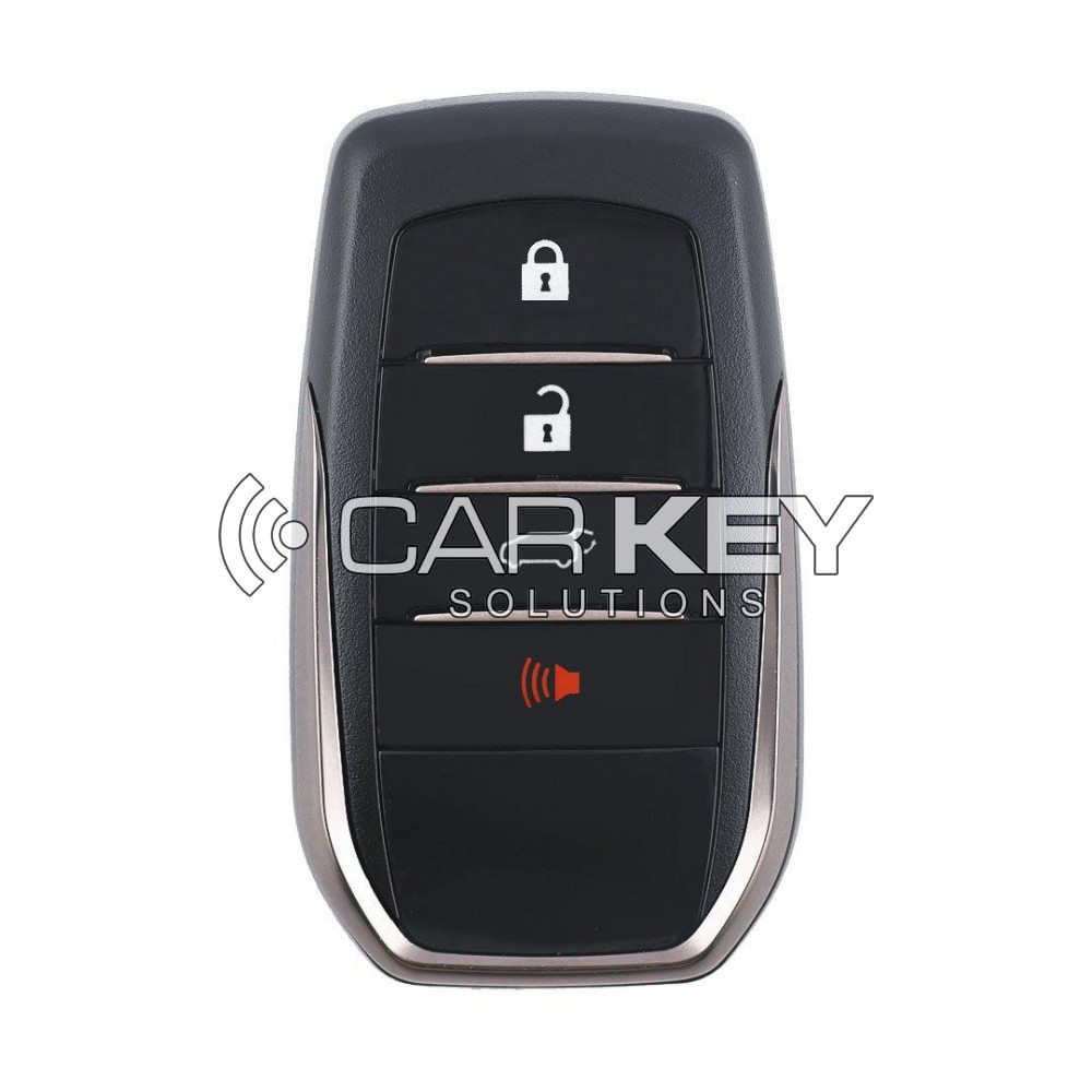 Keydiy KD Universal Smart Remote Key 3+1 Tasten Toyota Typ ZB35-4 (ohne Logo-Rille)