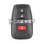 Keydiy KD Universal Smart Remote Key 3+1 Tasten Toyota Typ ZB36-4