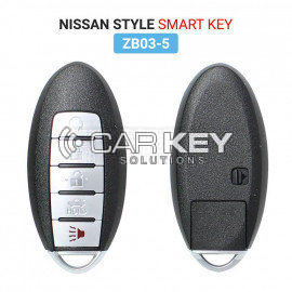 Keydiy KD Universal Smart Remote Key 4+1 Tasten Nissan Typ ZB03-5