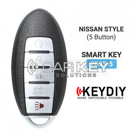 Keydiy KD Universal Smart Remote Key 4+1 Tasten Nissan Typ ZB03-5
