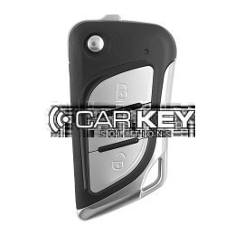 Keydiy KD Universal-Fernschlüssel mit 3 Tasten, Messertyp B30 (Metallknöpfe)