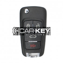 Keydiy KD Universal-Flip-Fernbedienungsschlüssel, 3+1 Tasten, Chevrolet Typ B18