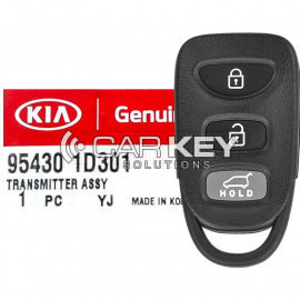 KIA Carenz 2008 Original remote control 3 buttons 433MHz 95430-1D301 / 95430-1D300