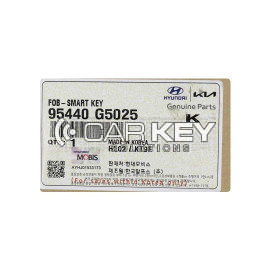 Kia Niro 2022 Original Smart-Fernschlüssel 4+1 Tasten 433MHz 95440-G5025