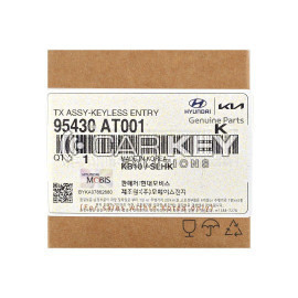KIA Niro 2025 Original Klappschlüssel 3+1 Tasten 433MHz 95430-AT001
