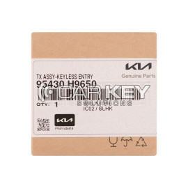 KIA Rio 2023 Original Klappschlüssel 3 Tasten 433 MHz 95430-H9650