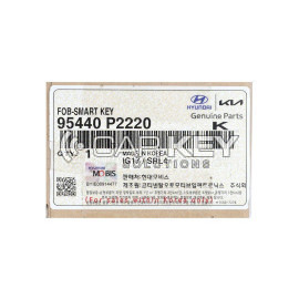 Kia Sorento Original Smart-Fernschlüssel 6+1 Tasten 433MHz 95440-P2220