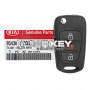 KIA Soul 2011–2013 Original-Flip-Funkschlüssel 433 MHz 95430-2K331 95430-2K330