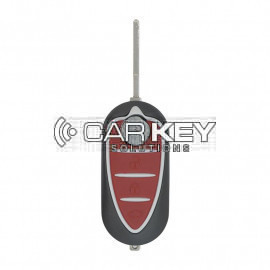Klappschlüssel für Alfa Romeo 500L Giulietta, 3 Tasten, 433 MHz, PCF7946, Transponder M.Marelli, BSI-Typ