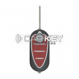 Klappschlüssel für Alfa Romeo Mito, 3 Tasten, 433 MHz, PCF7946, Transponder, Typ Delphi BSI