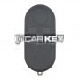 Klappschlüssel für Alfa Romeo Mito, 3 Tasten, 433 MHz, PCF7946, Transponder, Typ Delphi BSI
