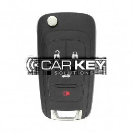 Klappschlüssel für Chevrolet Camaro 2012–2015, 4 Tasten, 433 MHz, FCC-ID: OHT01060512