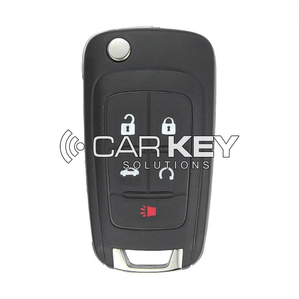 Flip key for Chevrolet Camaro, 4+1 buttons, 433 MHz