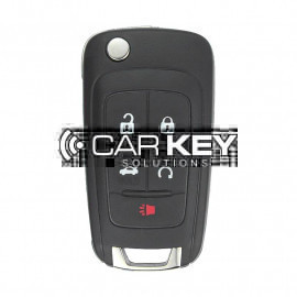 Flip key for Chevrolet Camaro, 4+1 buttons, 433 MHz