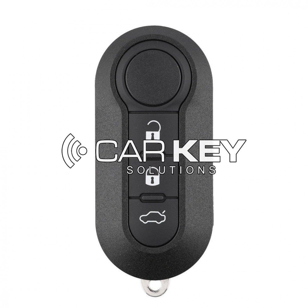 Klappschlüssel für Fiat 3 Tasten 433 MHz 4A Transponder