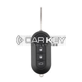 Klappschlüssel für Fiat 3 Tasten 433 MHz 4A Transponder