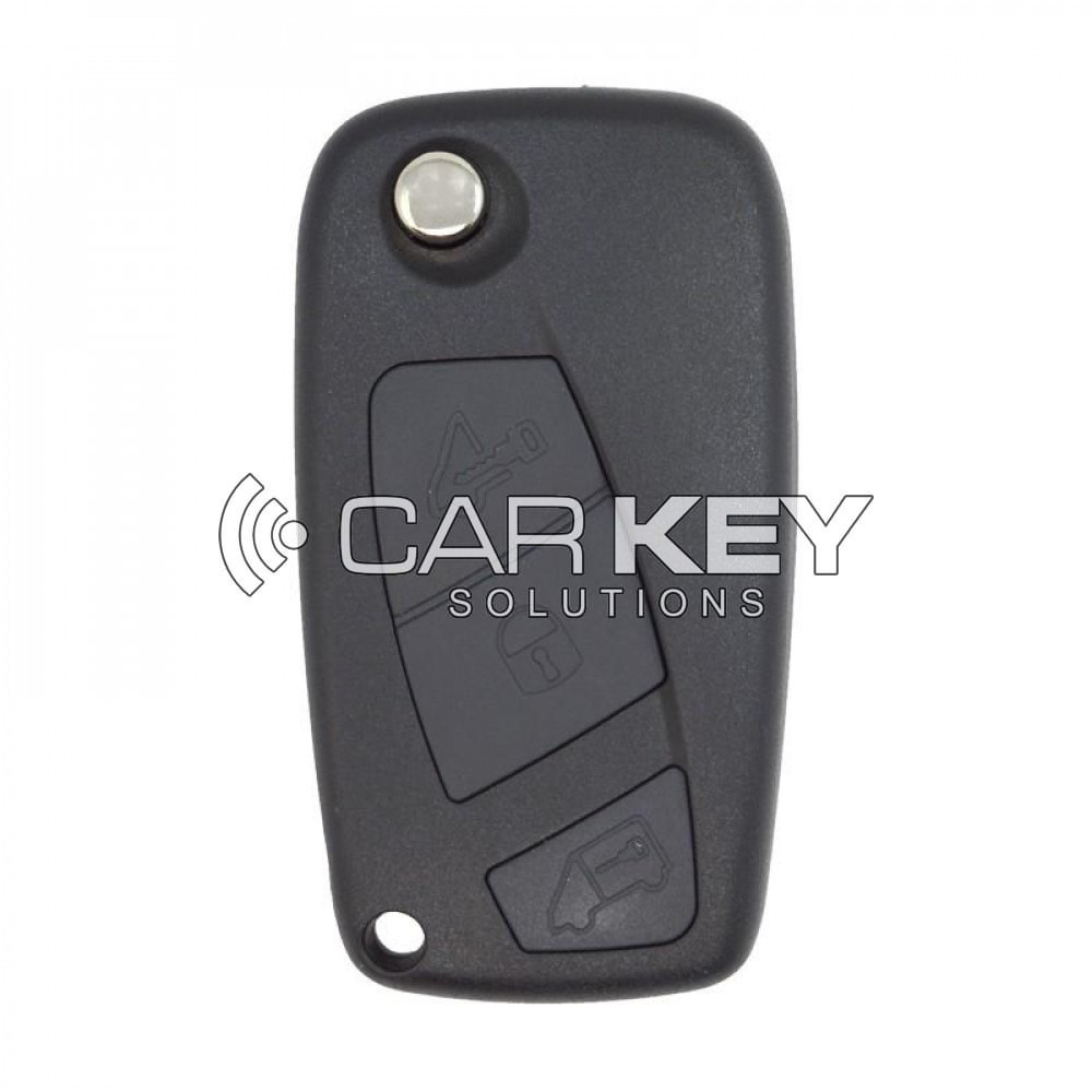 Klappschlüssel für Fiat Fiorino, 3 Tasten, 433 MHz, Delphi BSI, Typ PCF7946