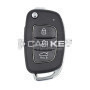 Folding key for Hyundai Grand i10 2020, 3 buttons, 433 MHz, 95430-K6500