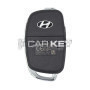 Folding key for Hyundai Grand i10 2020, 3 buttons, 433 MHz, 95430-K6500