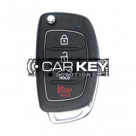 Klappschlüssel für Hyundai Sonata 2015, 3+1 Tasten, 433 MHz, 95430-C1010