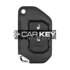 Klappschlüssel für Jeep Wrangler Gladiator 2018–2025, 2 Tasten, 433 MHz, 68416786AB