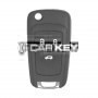 Klappschlüssel für Opel Astra J – Chevrolet Cruze, 3 Tasten, 433 MHz