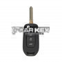 Klappschlüssel für Renault Dacia, 3 Tasten, 433 MHz, AES PCF7961M-Transponder