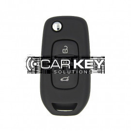 Klappschlüssel für Renault Dacia, 3 Tasten, 433 MHz, AES PCF7961M-Transponder