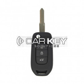 Klappschlüssel für Renault Dacia, 3 Tasten, 433 MHz, HU136-Klinge