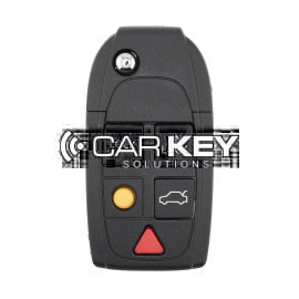 Klappschlüssel für Volvo S60 S80 V70 XC70 XC90 2004–2015, 5 Tasten, 315 MHz – ID48-Chip
