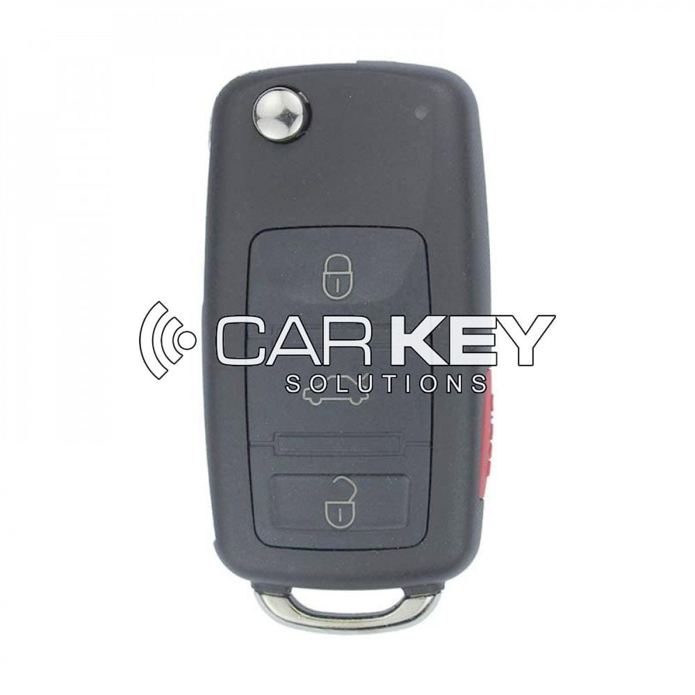 Klappschlüssel für VW Touareg Audi A8, 3 Tasten, 433 MHz, 5K0837202BH – 1K0 959 753N