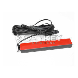 LCD Universal modifizierter Smart Remote Key PKE Comfort Access System für alle schlüssellosen Autos Silber Farbe