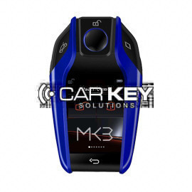 LCD Universal modified Smart Remote Key PKE Comfort Access System for all keyless cars, blue color