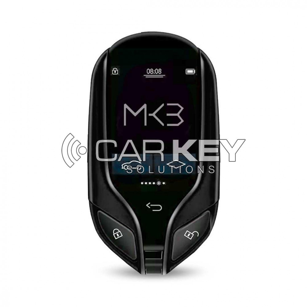 LCD-Universal-modifiziertes Smart Key PKE-System für alle schlüssellosen Autos im Maserati-Stil, schwarze Farbe