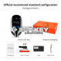 LCD-Universal-modified Smart-Remote-Key-PKE-System for all keyless cars in Maserati style, silver color