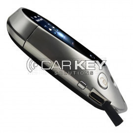 LCD-Universal-modifiziertes Smart-Remote-Key-PKE-System für alle schlüssellosen Autos im Mercedes-Benz-Stil, silberne Farbe