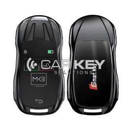 LCD-Universal-Smart-Key-Kit mit schlüssellosem Zugang und IOS-Auto-Standortverfolgungssystem im Porsche-Stil, schwarze Farbe