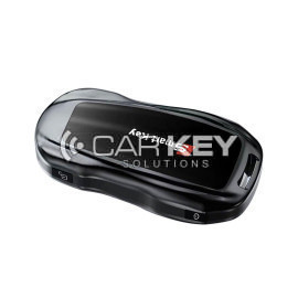 LCD-Universal-Smart-Key-Kit mit schlüssellosem Zugang und IOS-Auto-Standortverfolgungssystem im Porsche-Stil, schwarze Farbe