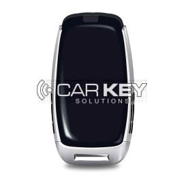 LCD-Universal-Smart-Key-Kit with keyless access and IOS vehicle location tracking system in silver color