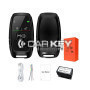 LCD-Universal-Smart-Key-Kit with keyless access and IOS vehicle location tracking system, black color