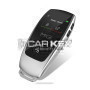 LCD-Universal-Smart-Remote-Key-Kit with keyless access and IOS vehicle location tracking system in silver color