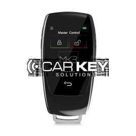 LCD-Universal-Smart-Remote-Key-Kit mit schlüssellosem Zugang und IOS-Fahrzeugstandortverfolgungssystem, schwarze Farbe