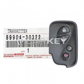 Lexus IS GS ES LS460 2007–2008 Original Smart Key 433 MHz 89904–30322 / 89904–30323