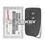 Lexus NX200 2015–2018 Original Smart Key Remote Control 433 MHz 89904–78450
